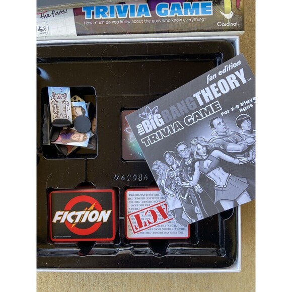 The Big Bang Theory Trivia Board Game Fan Edition All Parts Complete - Picture 3 of 6